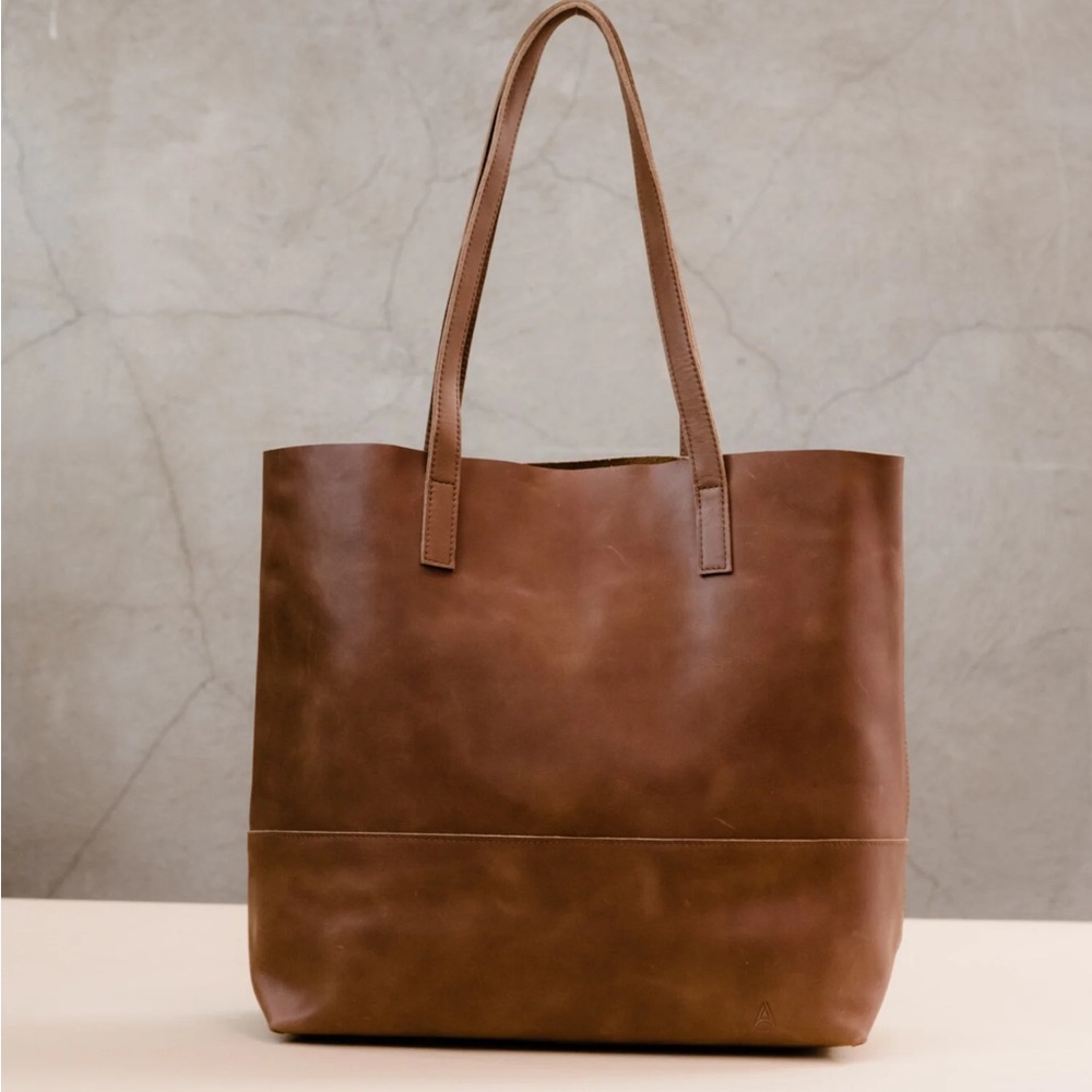 Able Mamuye Tote in Whiskey